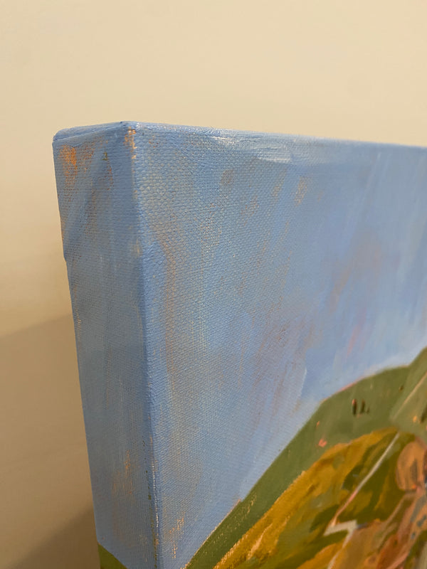 Love > Give > Open > Cry > Breathe > Love  / 24 x 36 / Oil on Canvas