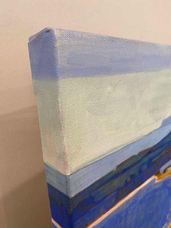 Rolling into Stinson Blue / 18 x 24 / Oil on Canvas