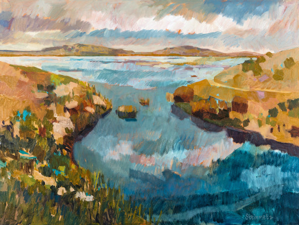 PRINT: Abbots Lagoon Color Gush