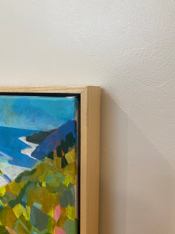 All the Blues / 8 x 8 / Oil on Canvas