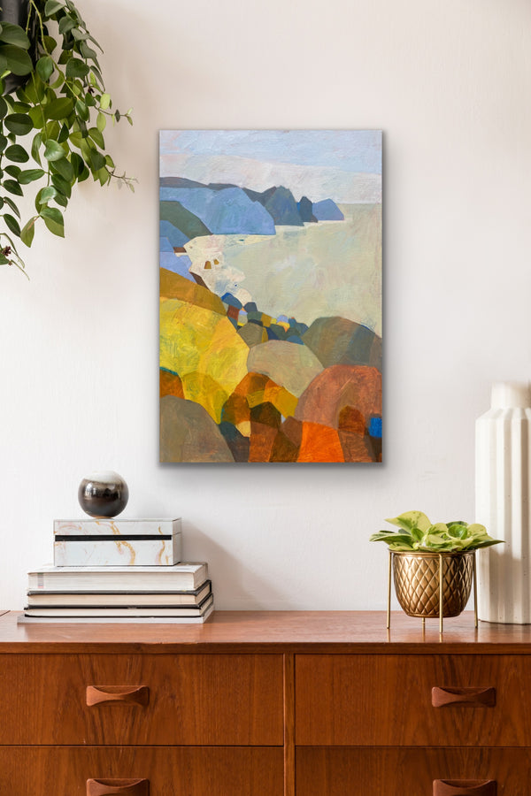 Big Sur Round II / 30 x 20 / Oil on Canvas