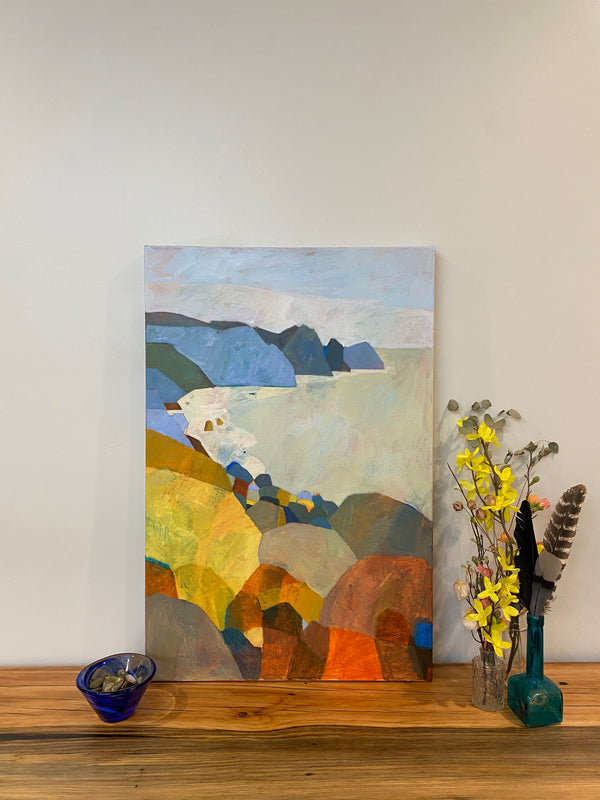 Big Sur Round II / 30 x 20 / Oil on Canvas