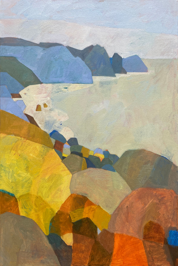 Big Sur Round II / 30 x 20 / Oil on Canvas