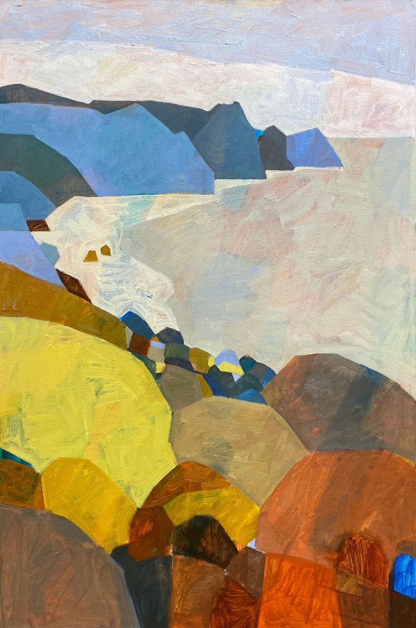 Big Sur Round II / 30 x 20 / Oil on Canvas