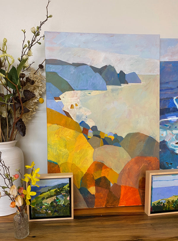 Big Sur Round II / 30 x 20 / Oil on Canvas
