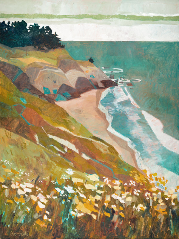 PRINT: Big Sur Sweet Greens