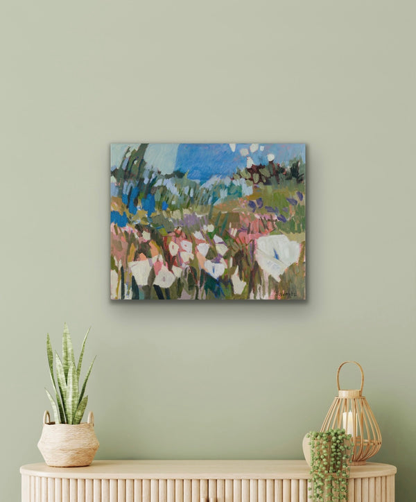 PRINT: Calla Lily View, Mendocino