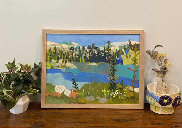 July in the Back Country, Emigrant Wilderness / 12 x 16 / Oil on Canvas