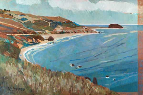 PRINT: Garrapata Sage and Rust