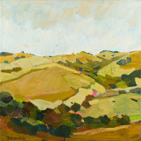 PRINT: Golden Hills.