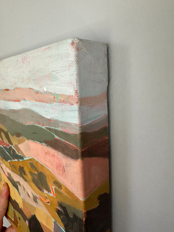 Marin Hills Press / 11 x 14 / Oil on Canvas