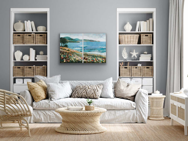 PRINT: Monterey Party Favor II, Diptych