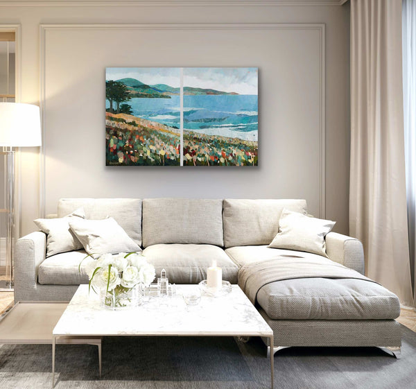 PRINT: Monterey Party Favor II, Diptych