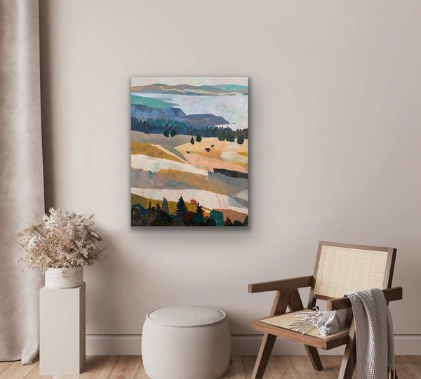 PRINT: On the Edge, Mount Tamalpais, Diptych