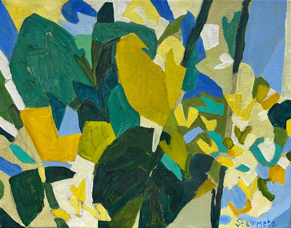 Jungle Drizzle / 11 x 14 / Oil on Canvas