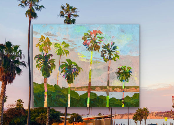 After the Wedding, La Jolla / 16 x 20 / Oil on Canvas