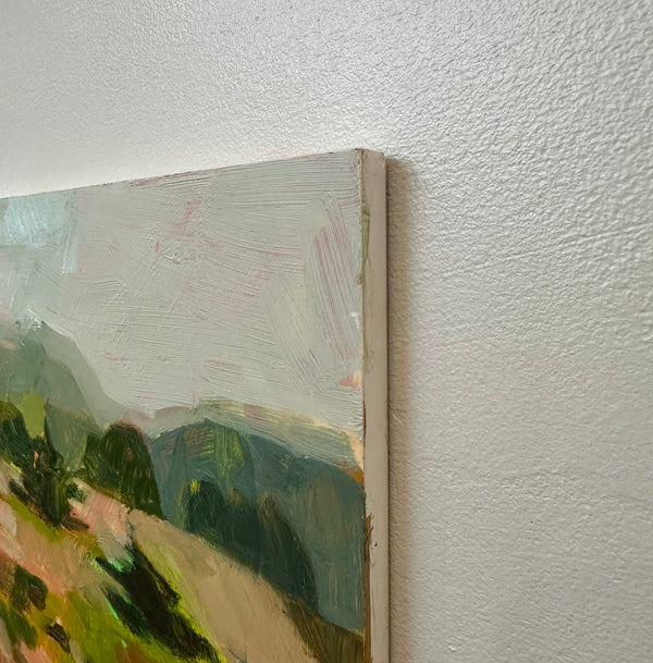 Coming Together in the Fog / 12 x 12 / Oil on Gessobord Panel