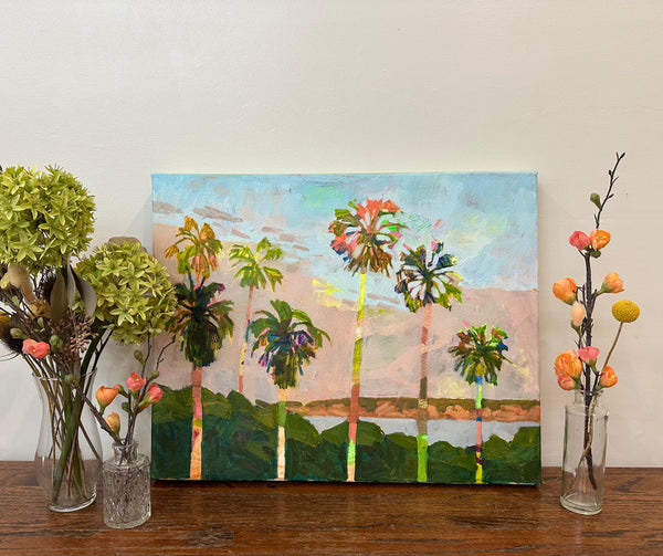 After the Wedding, La Jolla / 16 x 20 / Oil on Canvas
