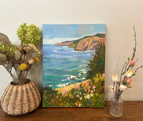 The Edges of Marin / 14 x 11 / Oil on Canvas