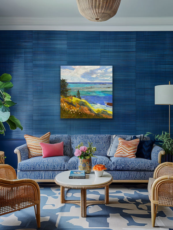 Mendocino Grace / 36 x 36 / Oil on Canvas