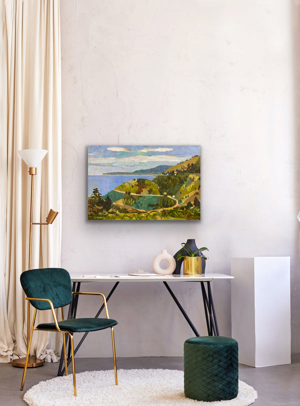 All the birds sing here / 24 x 36 / Oil on Canvas