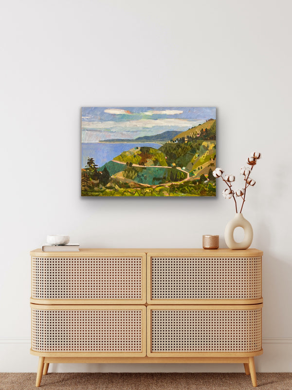 All the birds sing here / 24 x 36 / Oil on Canvas