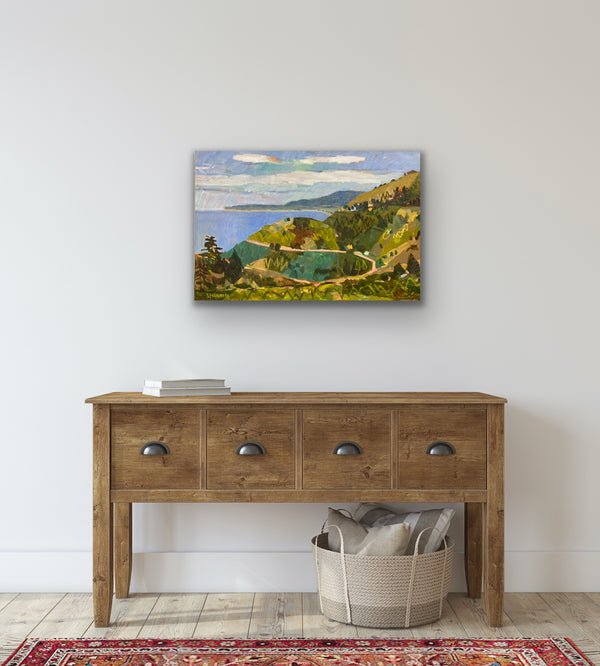 All the birds sing here / 24 x 36 / Oil on Canvas