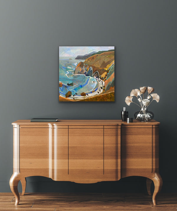 Secret Sweep Away / 30 x 30 / Oil on Canvas