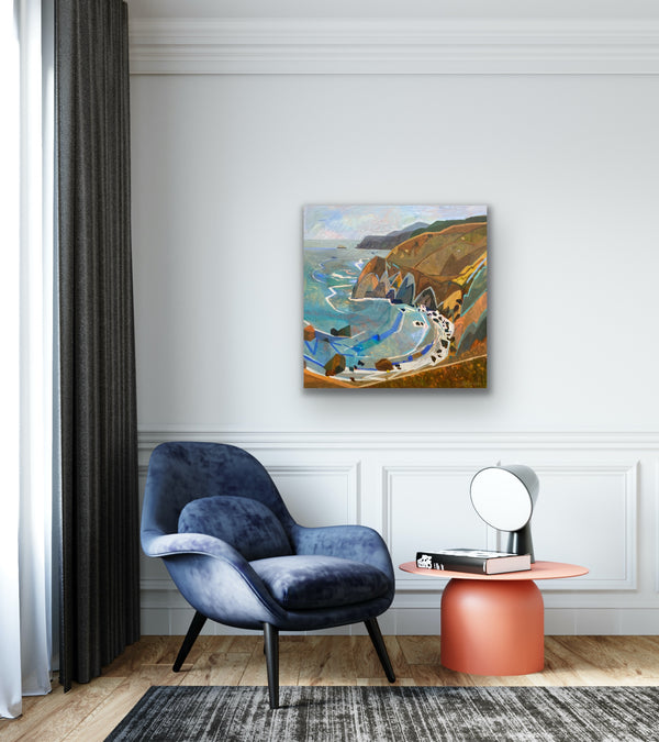 Secret Sweep Away / 30 x 30 / Oil on Canvas