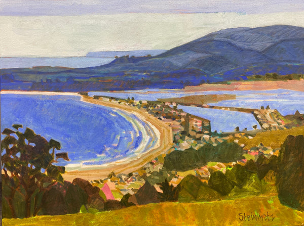 Rolling into Stinson Blue / 18 x 24 / Oil on Canvas