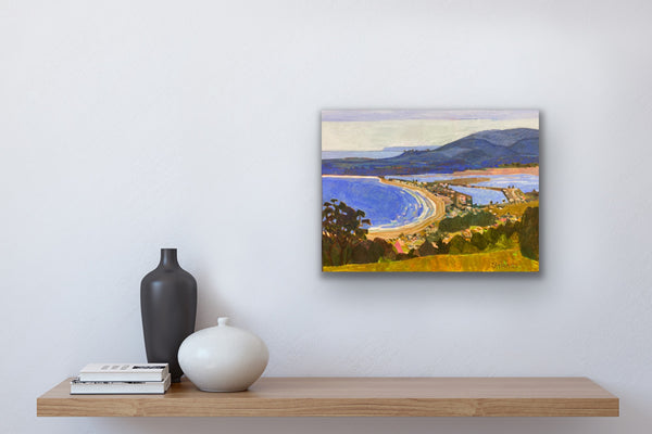 Rolling into Stinson Blue / 18 x 24 / Oil on Canvas