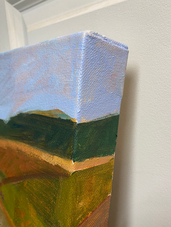 Secret Sweep Away / 30 x 30 / Oil on Canvas