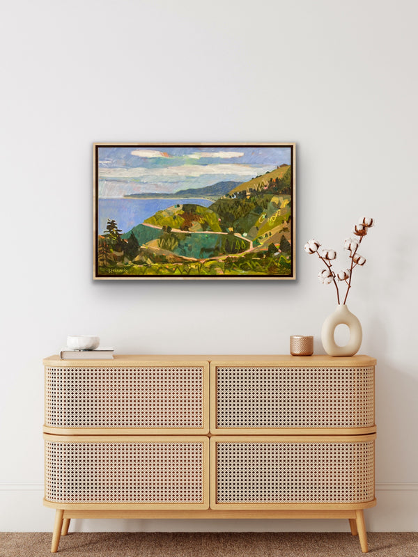 All the birds sing here / 24 x 36 / Oil on Canvas