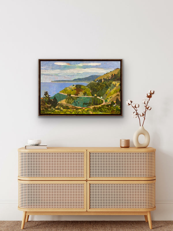 All the birds sing here / 24 x 36 / Oil on Canvas