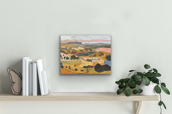 Marin Hills Press / 11 x 14 / Oil on Canvas