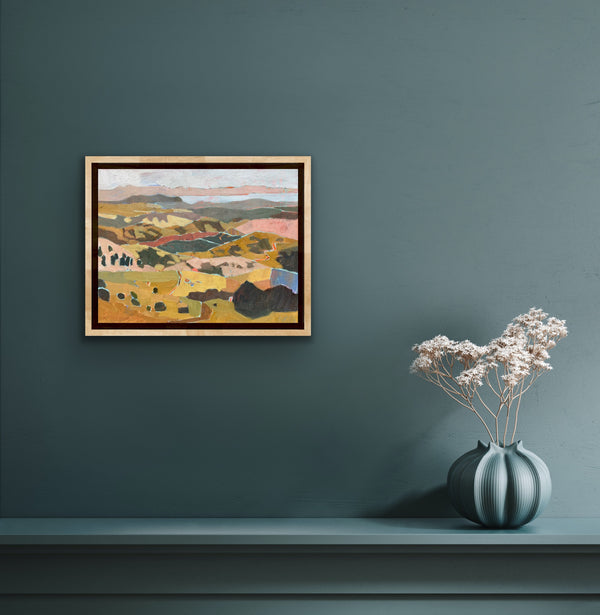 Marin Hills Press / 11 x 14 / Oil on Canvas