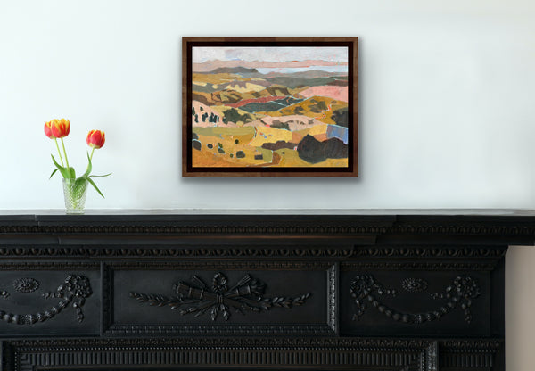 Marin Hills Press / 11 x 14 / Oil on Canvas