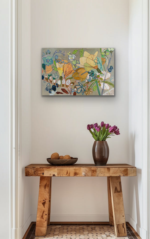 PRINT: Backyard Freesias