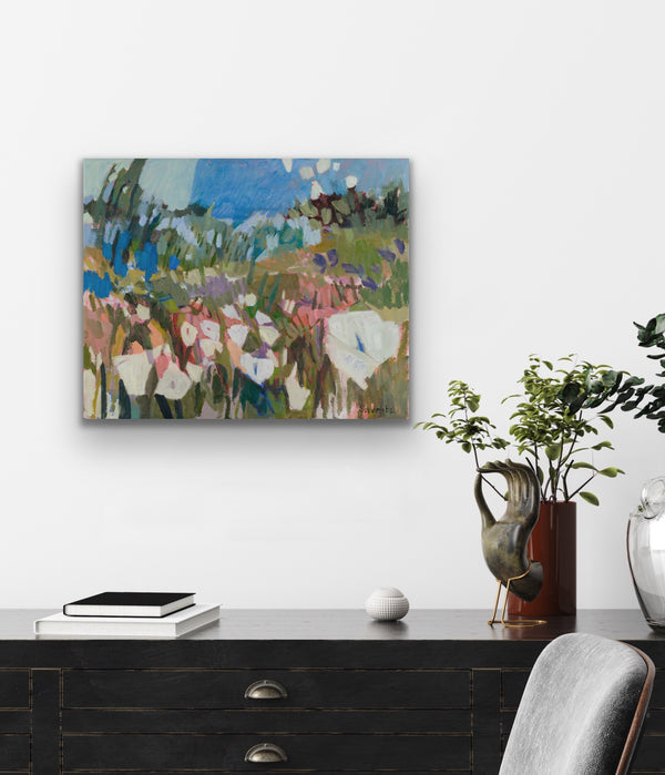 PRINT: Calla Lily View, Mendocino