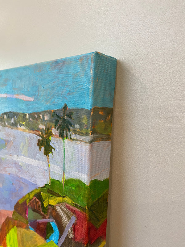 Soft Geography, La Jolla / 16 x 20 / Oil on Canvas