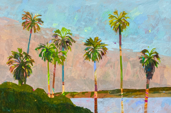 The Colors of Leaving, La Jolla / 24 x 36 / Oil on Canvas