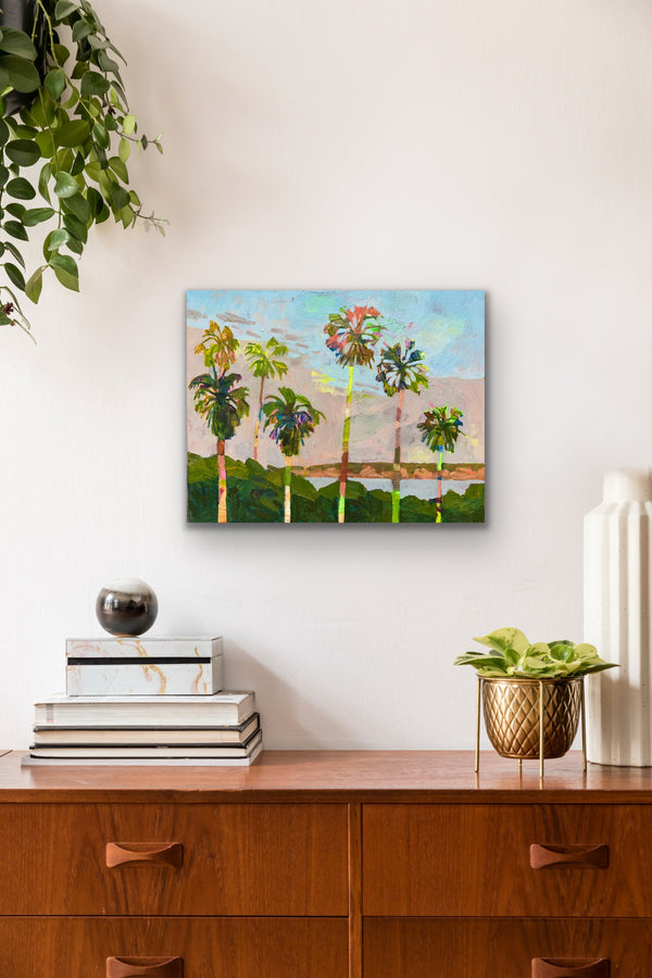 After the Wedding, La Jolla / 16 x 20 / Oil on Canvas