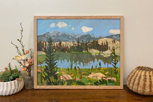 Day Trip to Powell, Sierra Nevada / 16 x 20 / Oil on Canvas