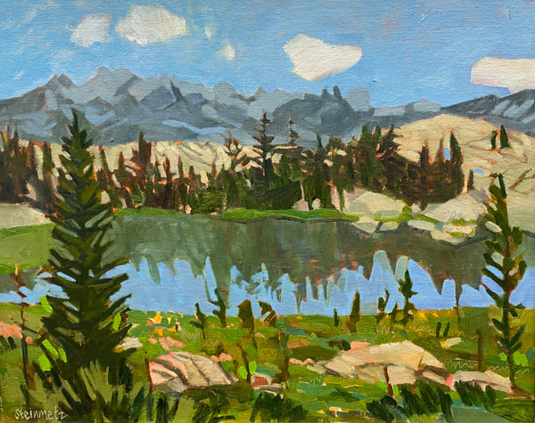 Day Trip to Powell, Sierra Nevada / 16 x 20 / Oil on Canvas