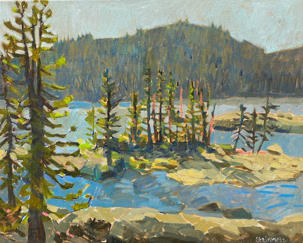 Lake Alpine Morning / 16 x 20 / Oil on Canvas