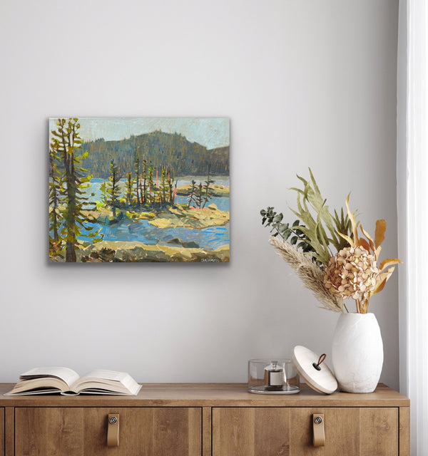Lake Alpine Morning / 16 x 20 / Oil on Canvas
