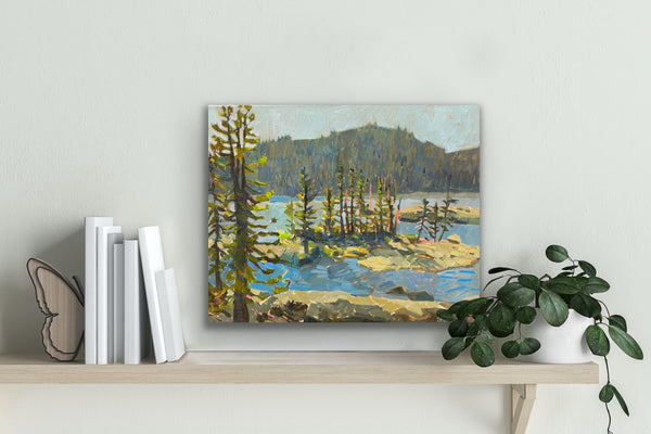 Lake Alpine Morning / 16 x 20 / Oil on Canvas