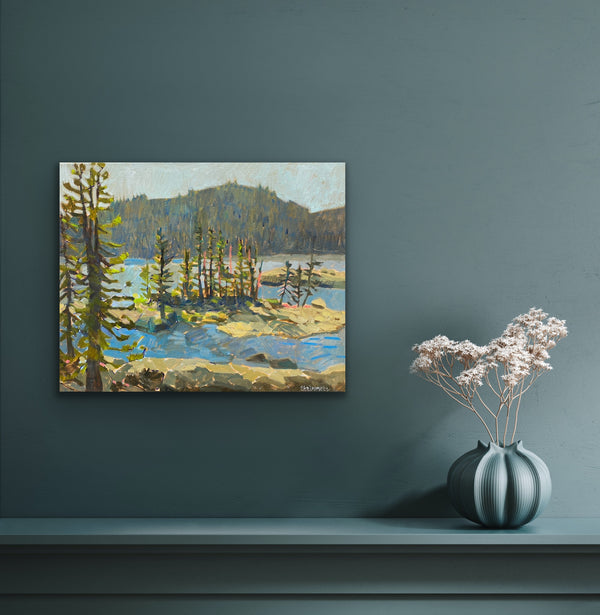 Lake Alpine Morning / 16 x 20 / Oil on Canvas