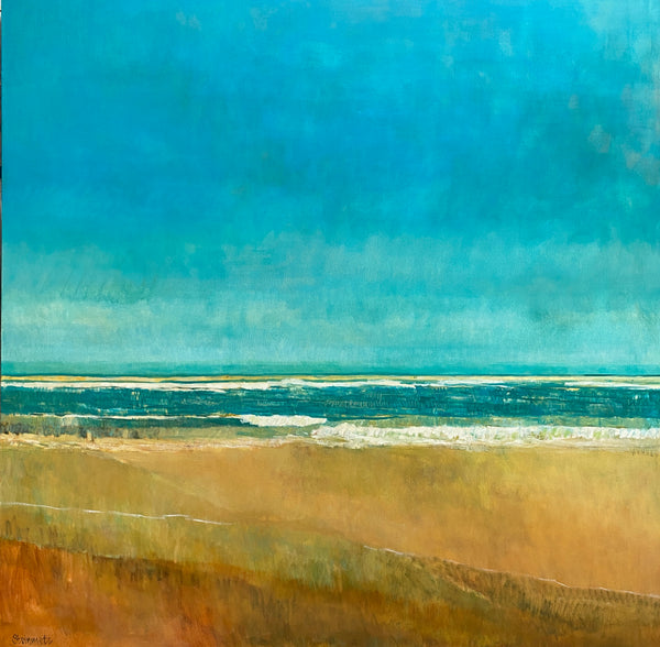 Beach Dream III / 48 x 48 / Oil on Canvas