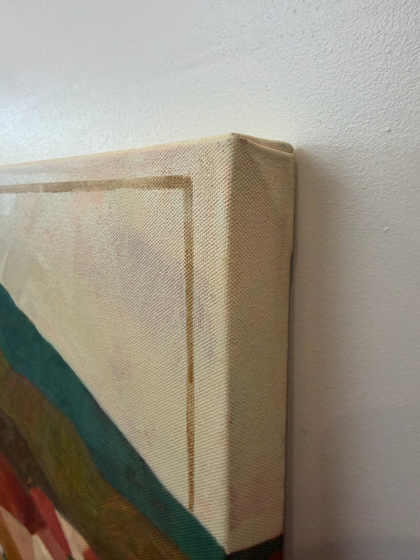 The Love Story, Mt Tam from Ring Mountain / 12 x 24 / Oil on Canvas